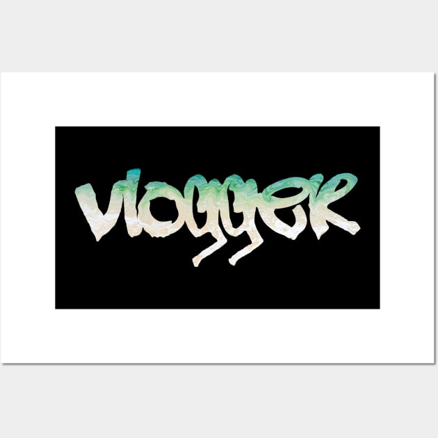 Vlogger Wall Art by thehollowpoint